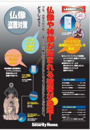 仏像盗難検知システム