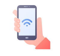 スマホ連携アイコン
